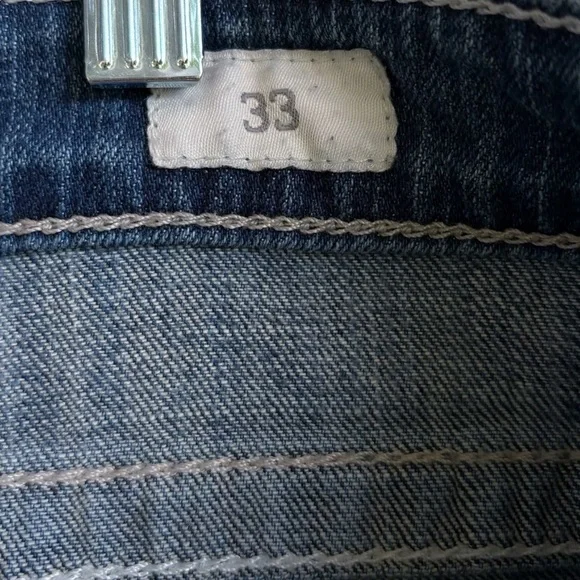 Women’s BKE Buckle Blue Jean Denim Culture Short Stretch Shorts Lemmon EUC 33 - Picture 12 of 16